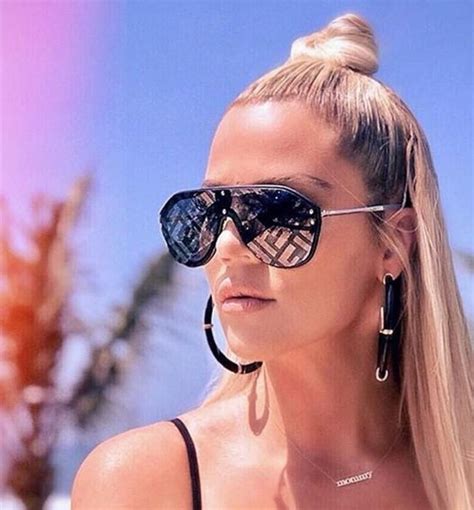 fendi sunglasses khloe|What Sunglasses Does Kourtney, Khloe and Kim Kardashian .